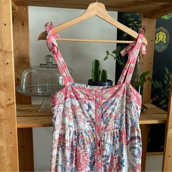 Perry Walker Collective The Julie 2 Midi Dress M L - Picture 5 of 16